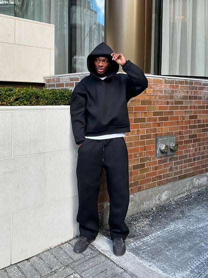 Bequemer Oversized Sportanzug Männer
