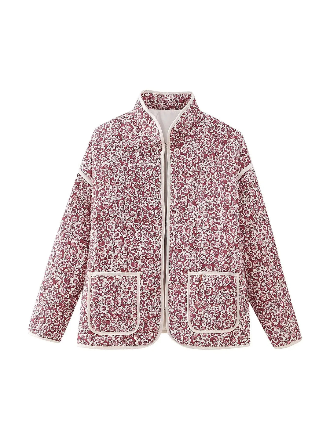 Baumwolljacke Damen Weich Gefüttert