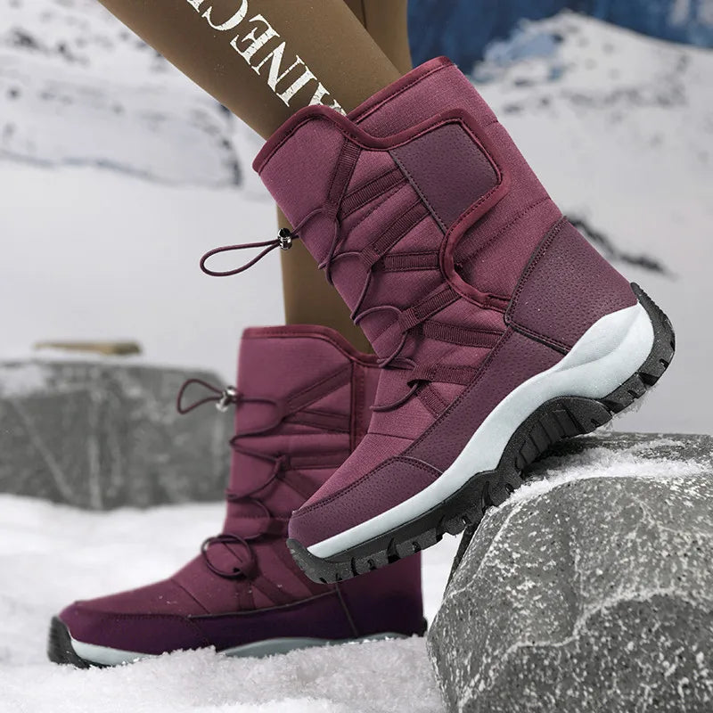 Wasserdichte Stiefel Isoliert Wadenhoch Robust