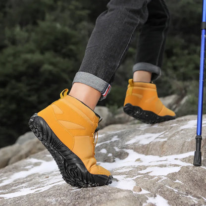Leichte Winterstiefel Barfußschuhe Warm