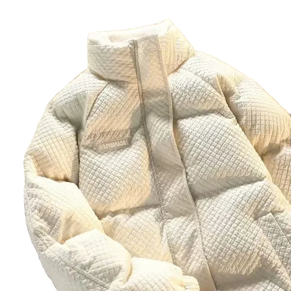 Herren Wintersteppjacke Stehkragen - Stylish Freizeitjacke Paar