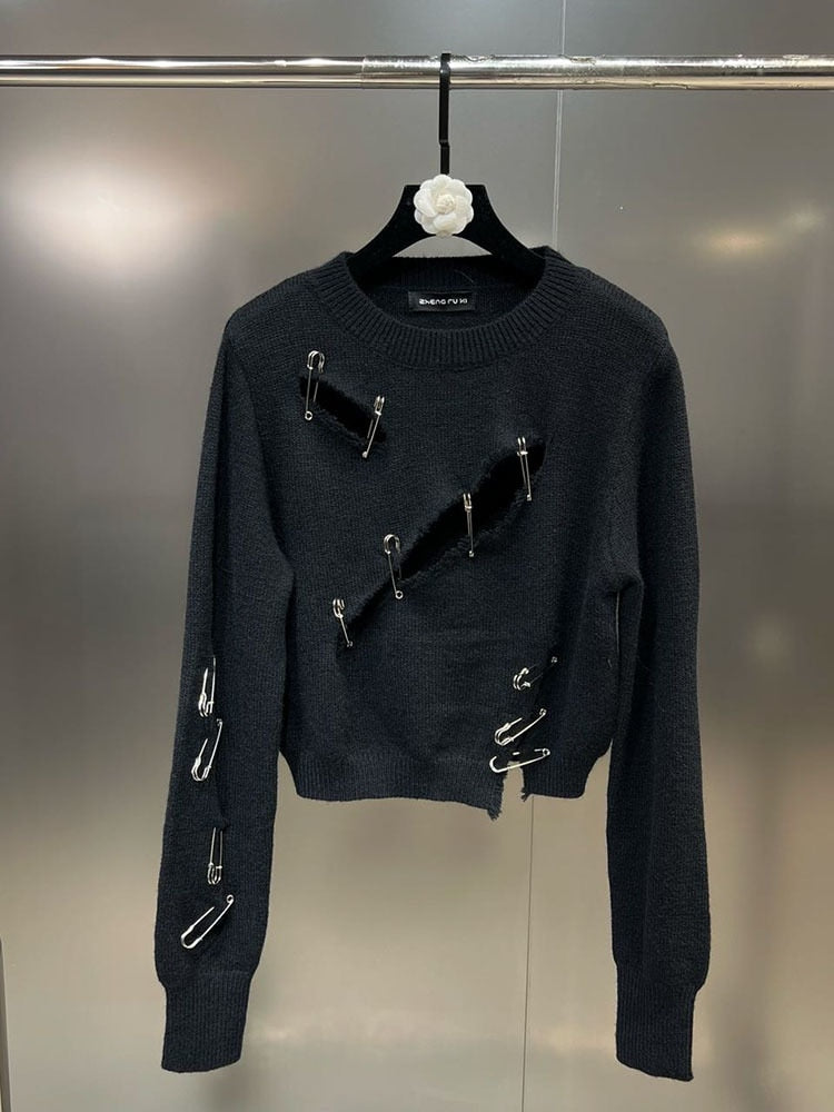 Stylischer Pullover Never Been Any Reason