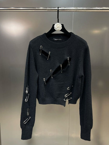 Stylischer Pullover Never Been Any Reason