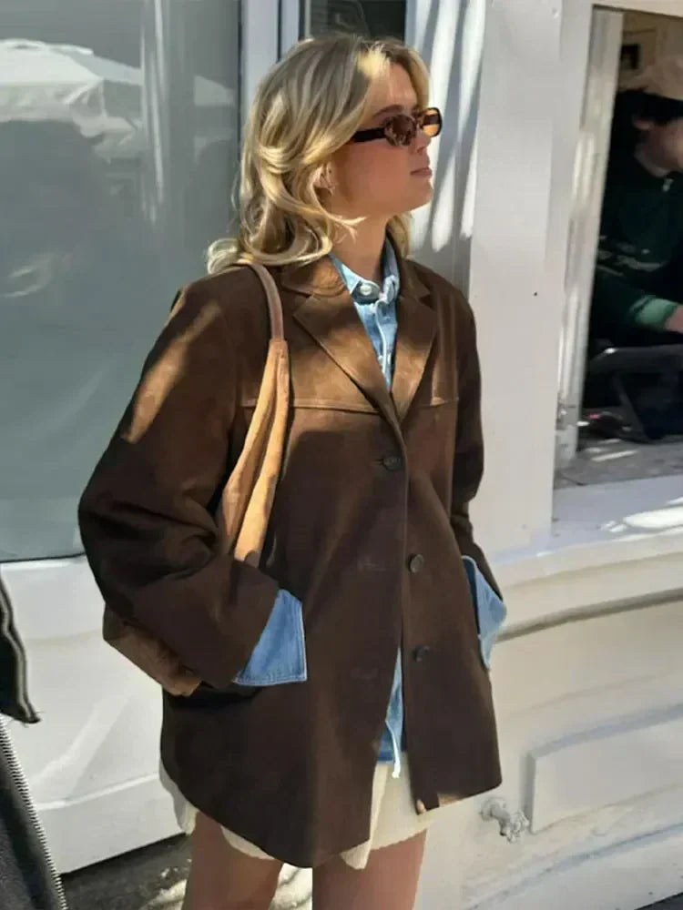 Damen Herbstjacke Taillierte Form Isolierend - IdealeKleiden