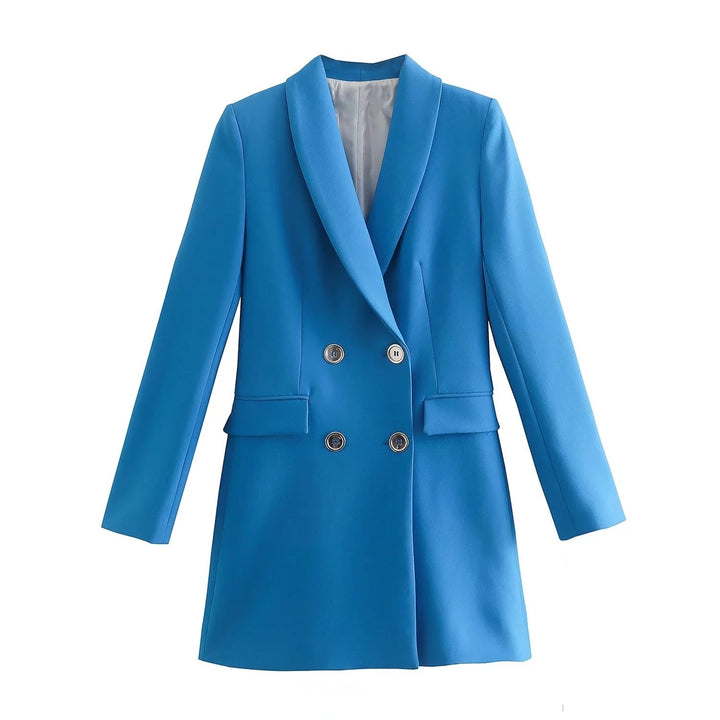 Damen Blazer Langärmlig Elegant