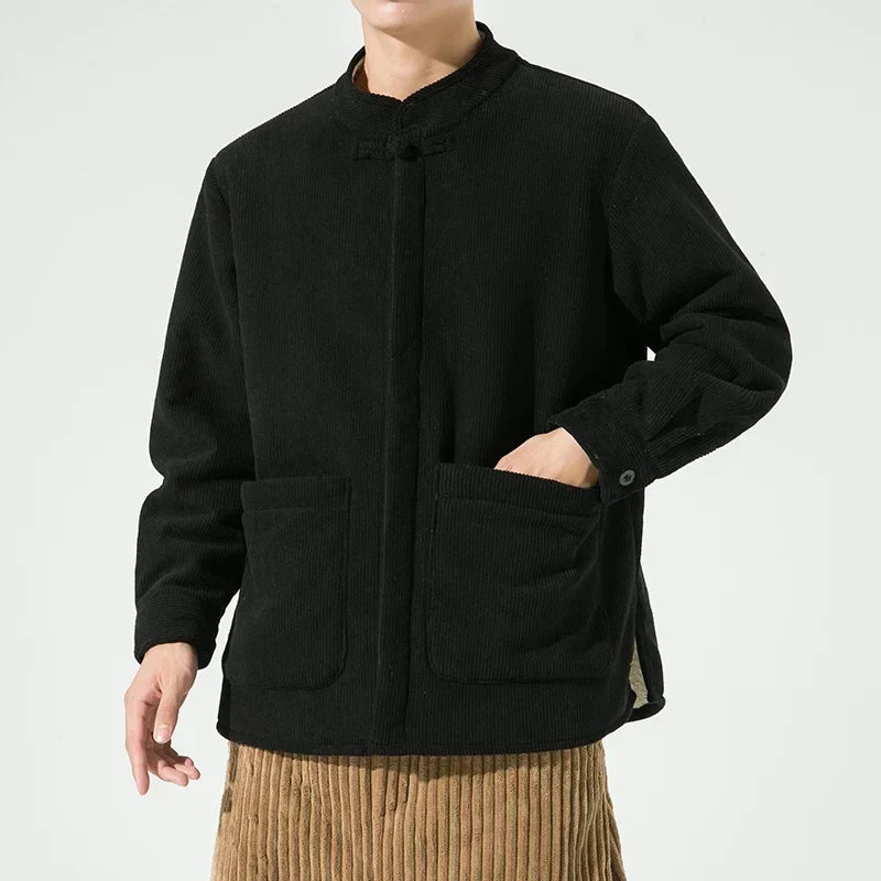 Corduroy Jacke Bequem Lässig
