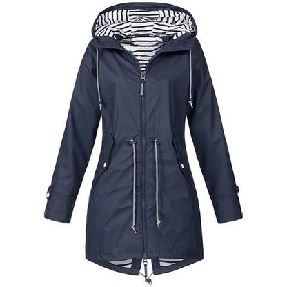Wasserdichte Regenjacke Damen Outdoor Parka