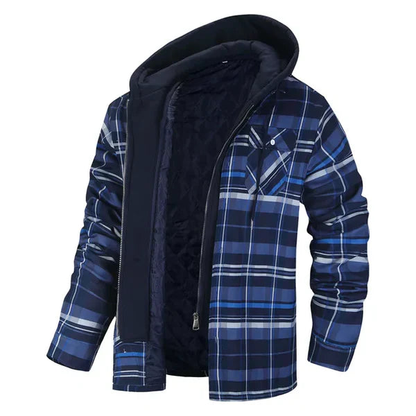 Weiche Karo Hemdjacke Casual Style