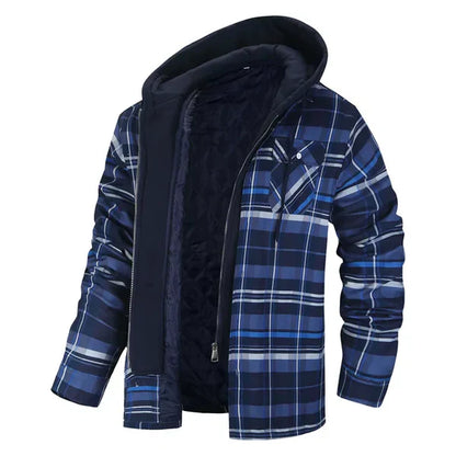 Weiche Karo Hemdjacke Casual Style