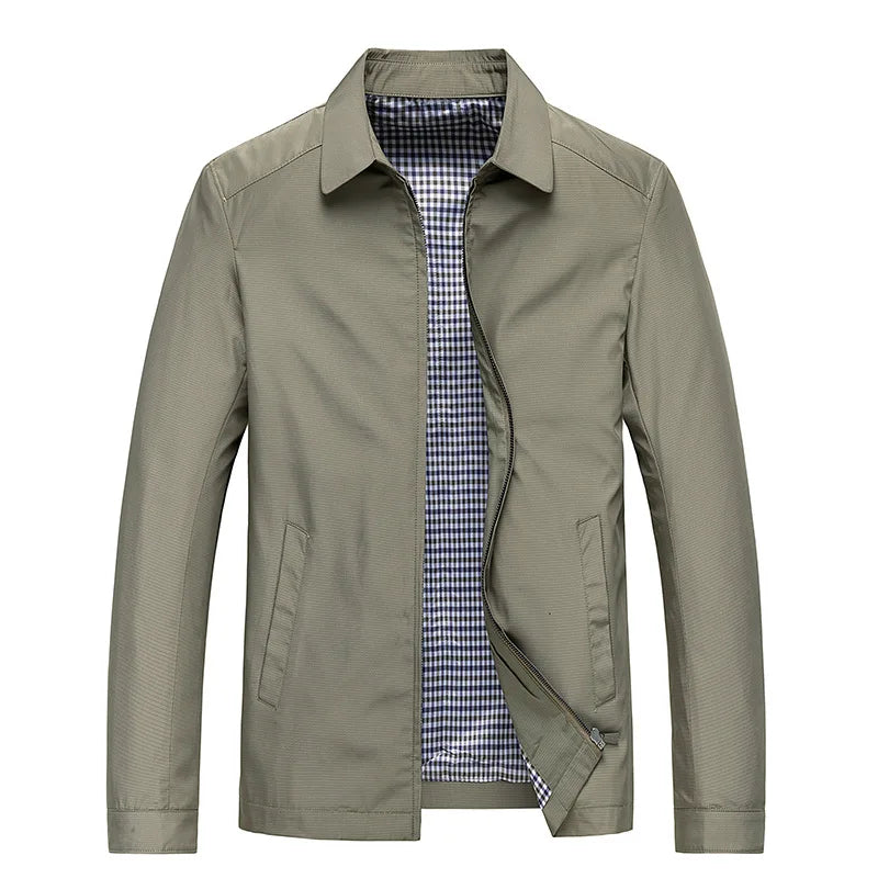 Leichte Herrenjacke Slim Fit