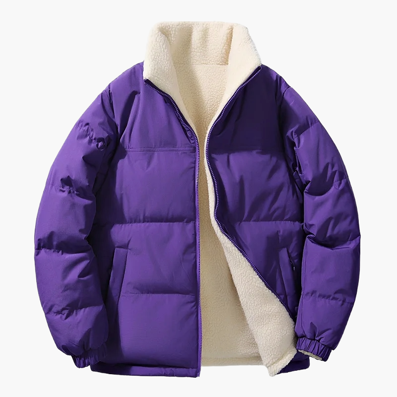 Winter Steppjacke Fleece Innenfutter Warm