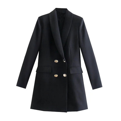 Damen Blazer Langärmlig Elegant