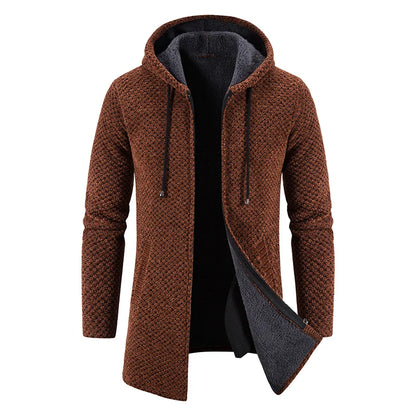 Warme Winterjacke Dickes Fleece Innenausstattung