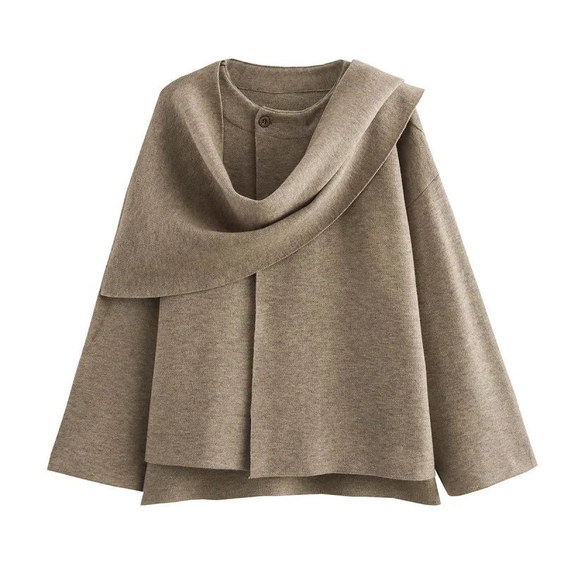 Stylischer Asymmetrischer Winterparka