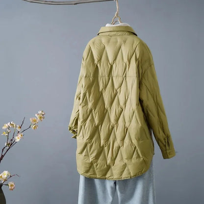 Lockere Steppjacke Damen Leicht - IdealeKleiden