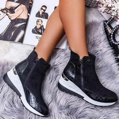 Warme Winterstiefel Schnee Plüsch Knöchel Boots