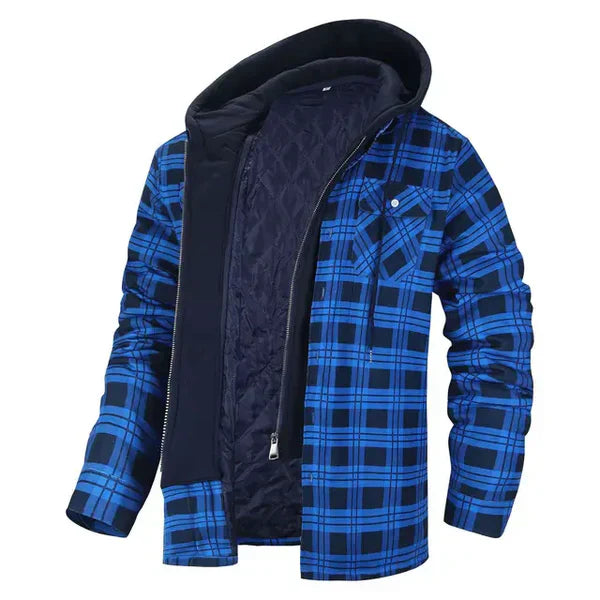Weiche Karo Hemdjacke Casual Style