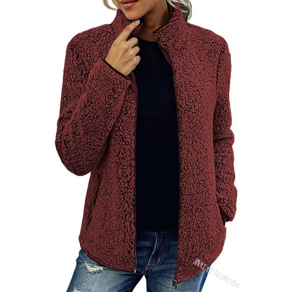Damen Fleecejacke Olivia Warm & Stylish - IdealeKleiden