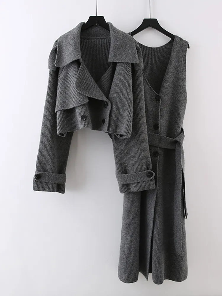 Stilvolles 2-teiliges Set Jacke und Kleid