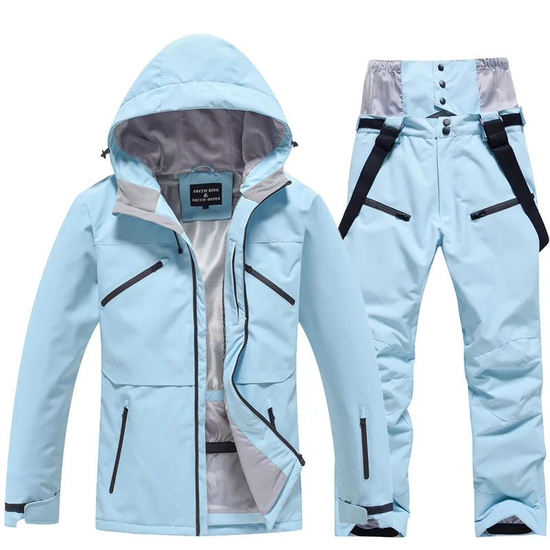 Unisex Skianzug 2-teilig Warm Funktionell - IdealeKleiden