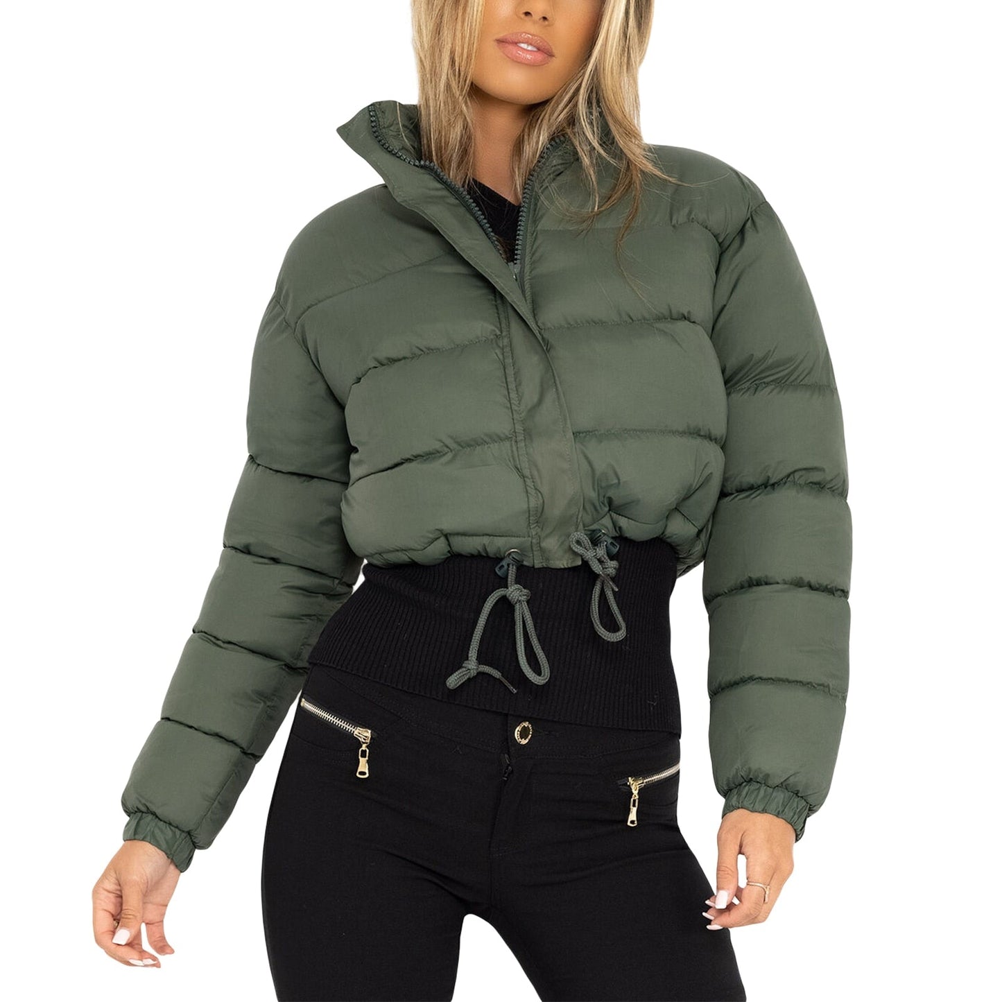 Nataliea - Wattierte Winterjacke Damen Warm