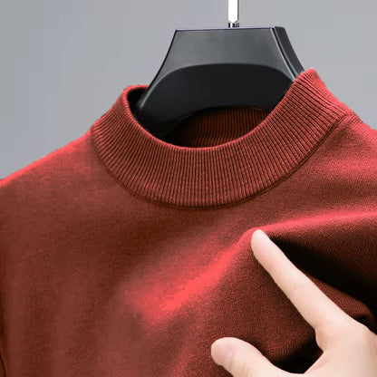 Bequemer Herren Pullover Gestrickt