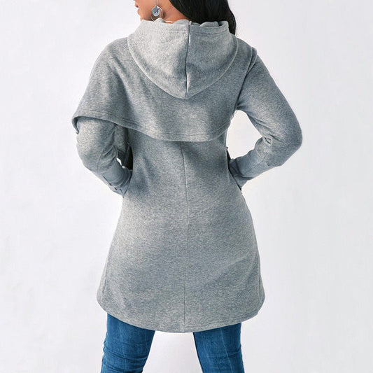 Trendige Kapuzenpullover Damen - IdealeKleiden