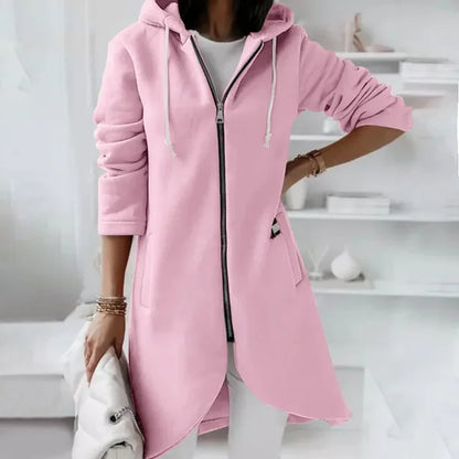 Stylischer Cardigan Kapuze Frauen
