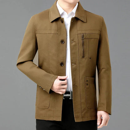 Stylische Baumwolljacke Mit Einzigartigem Futter