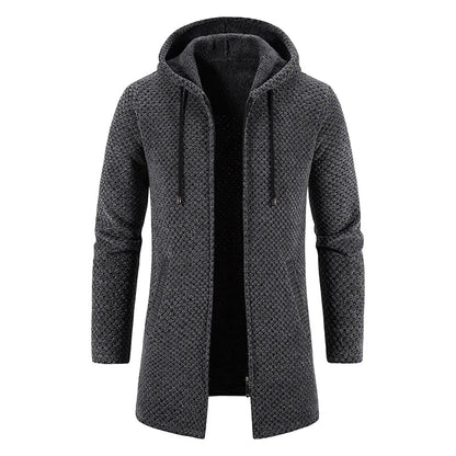 Warme Winterjacke Dickes Fleece Innenausstattung