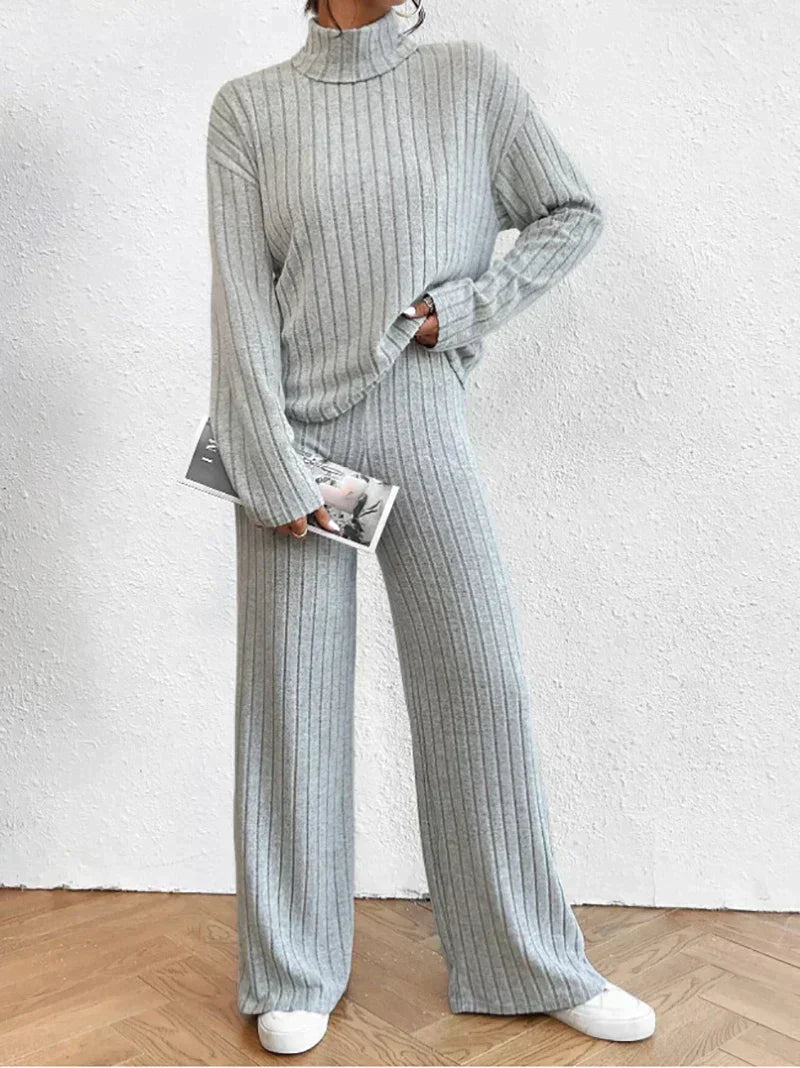 Damen Strickanzug Warm Winter