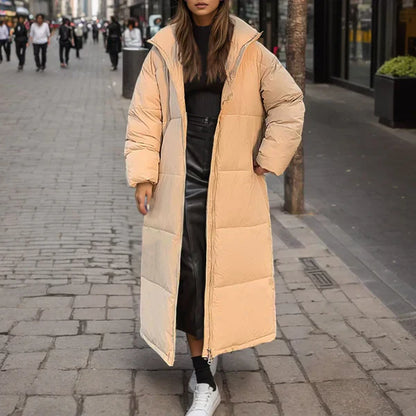 Warme Winterjacke Damen Gesteppt