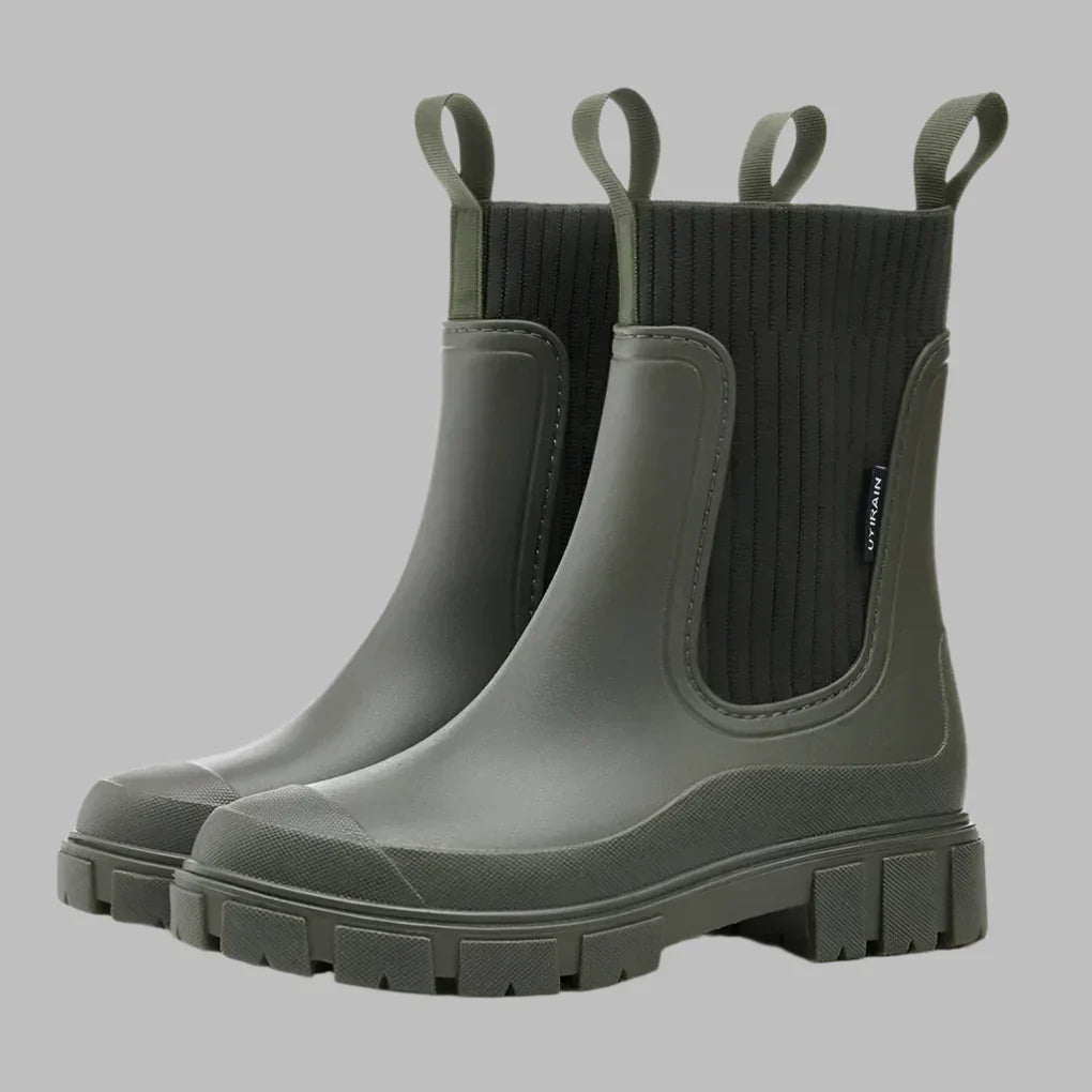 Wasserdichte Chelsea Stiefel Damen