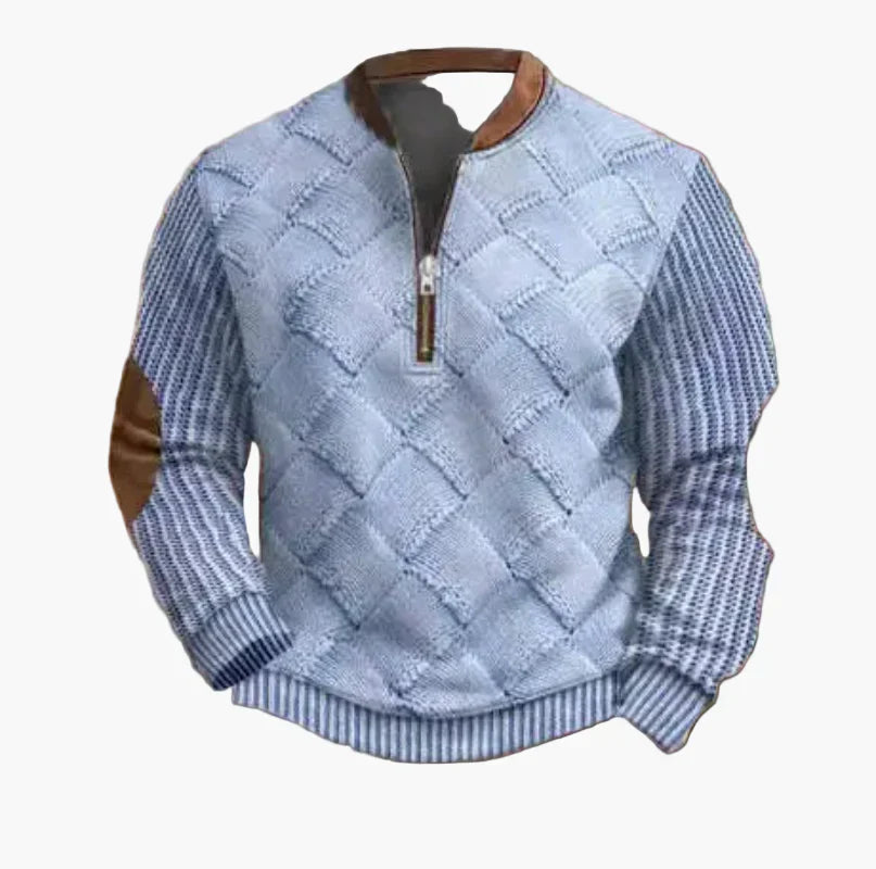 Herren Pullover Warm Modern Stehkragen