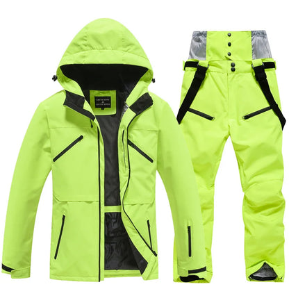 Unisex Skianzug 2-teilig Warm Funktionell