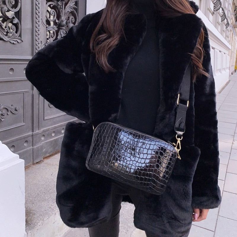 Winterjacke Faux Fur Warm & Stylish
