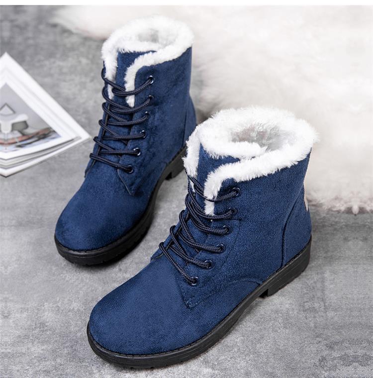 Winterstiefel Damen Schneestiefel Warm