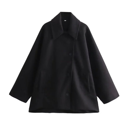 Eleganter Damenkurzmantel Klassik Stil