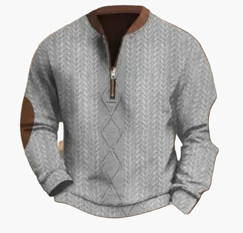 Herren Pullover Warm Modern Stehkragen