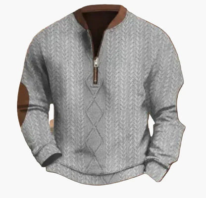 Herren Pullover Warm Modern Stehkragen