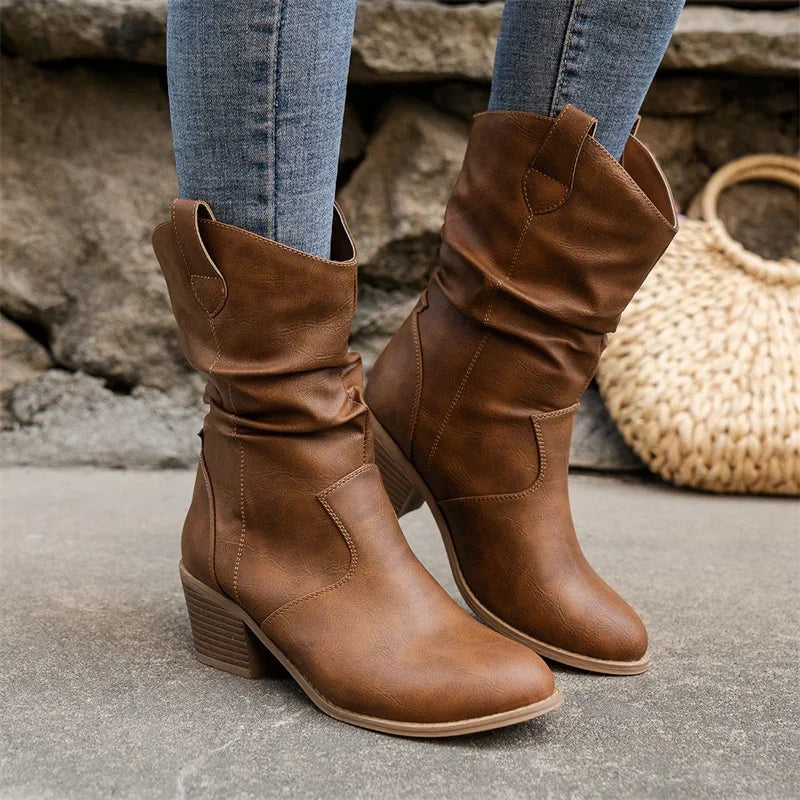 Stilvolle Cowboy-Stiefel Damen