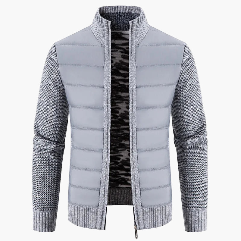 Klassische Steppjacke Modern Lässig