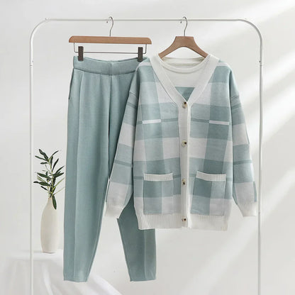 Weiches 3-Teil-Kleidungsset Damen