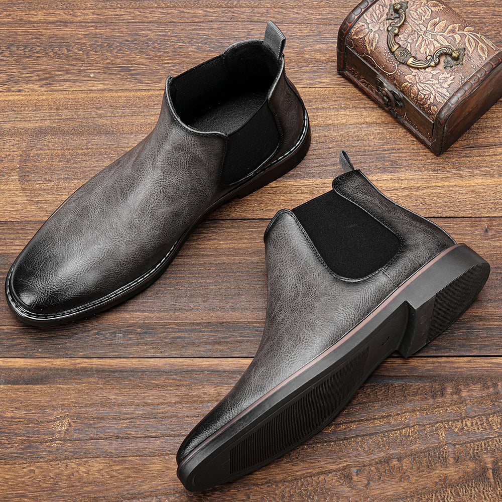 Retro Herren Stiefel Vintage Style