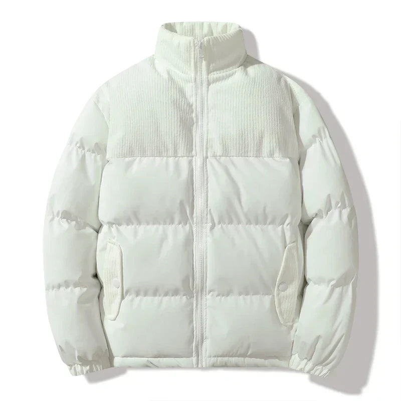Gepolsterte Unisex-Jacke Corduroy Style
