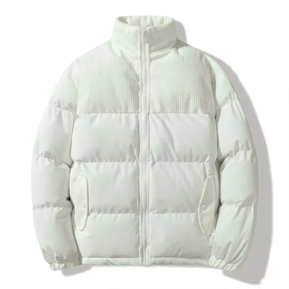 Modische Steppjacke mit Kordelzier
