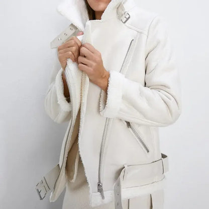 Stylisher Wintermantel Damen Modern & Bequem