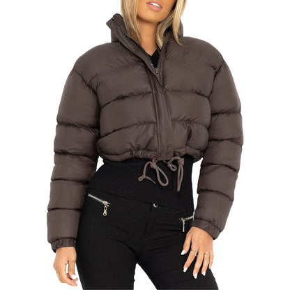 Warme Winterjacke Damen Gepolstert
