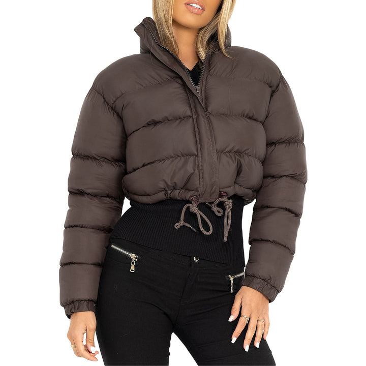 Warme Winterjacke Damen Gepolstert