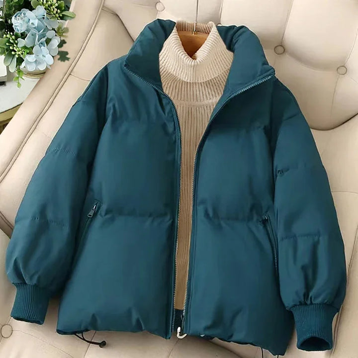 Warmes Winter-Pufferjacke Damen